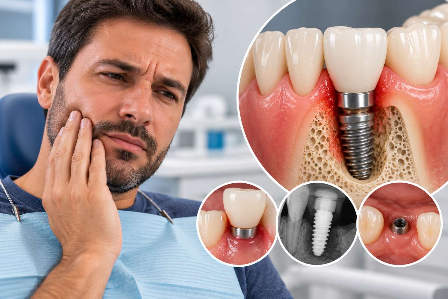 O Que Pode Acontecer Quando um Implante Dentário Não Se Integra
